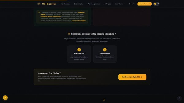 Documents et éligibilité