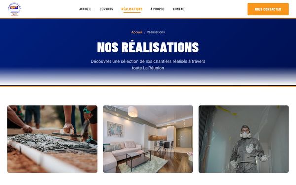 Page Réalisations RINGUIN